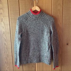 NBW Rachel Zoe Chunky Knit Mock Turtleneck Sweater